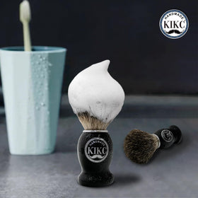 KIKC lifestyle on bathroom shelf suggesting elegant grooming and daily use
