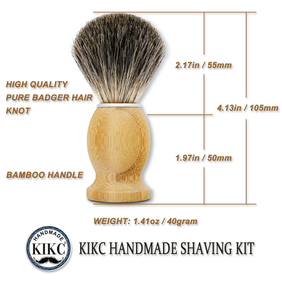 KIKC creating dense lather with shaving soap for smooth shaving