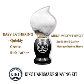 KIKC side profile highlighting wood grain and ergonomic handle for steady control