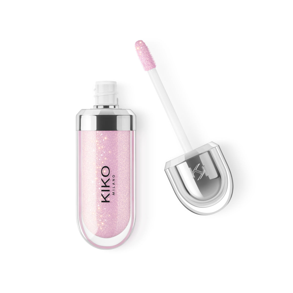 Kiko Milano front packaging showing shade 27 Pearly Lavender and glossy finish