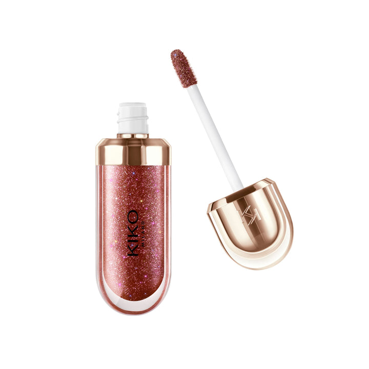 KIKO Milano front packaging showing rose-gold bottle and label, elegant collectible look