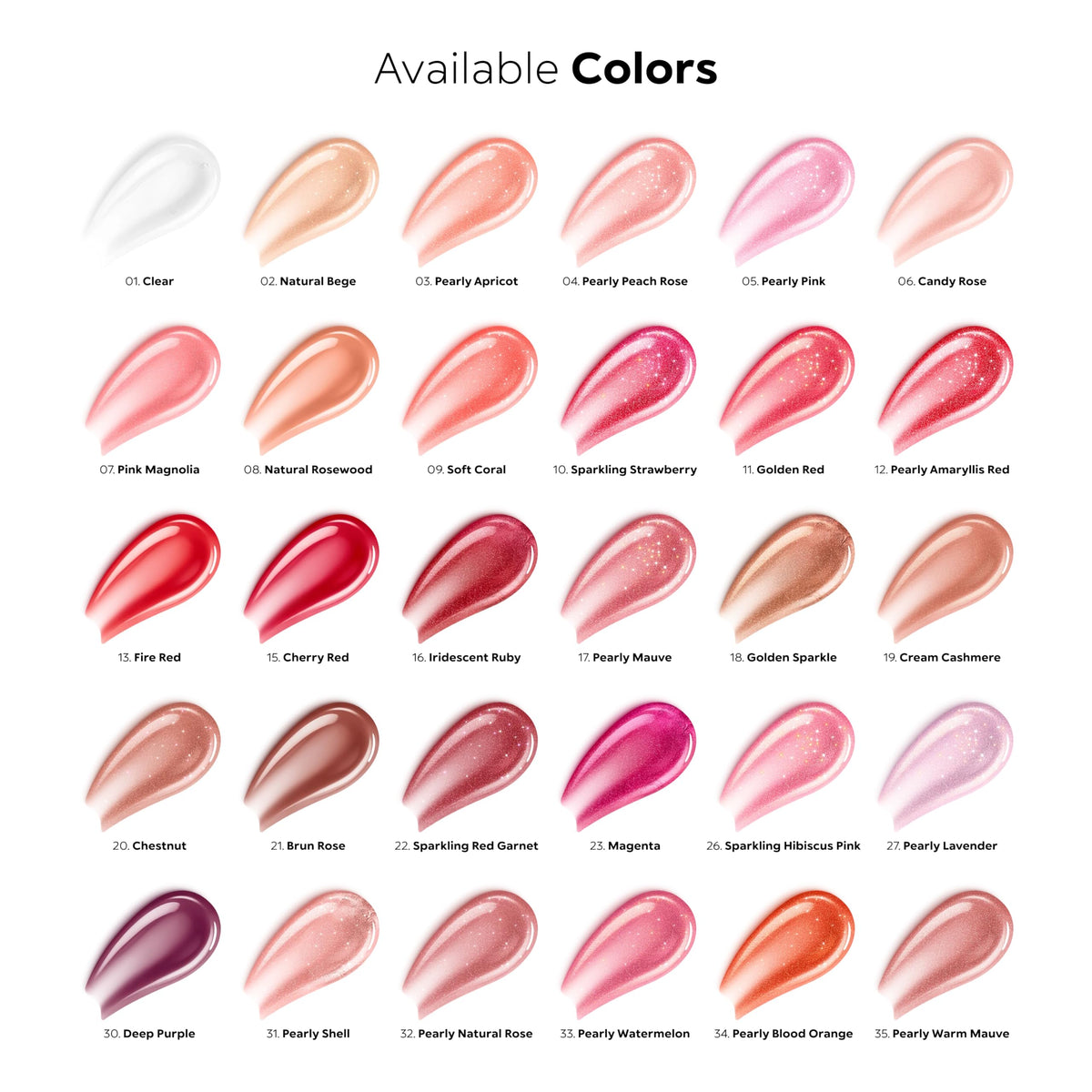 Kiko Milano swatch on skin showing pearly shell color and luminous reflective effect