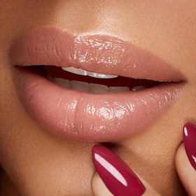 Kiko Milano packaging logo detail emphasizing minimalist metallic design benefit
