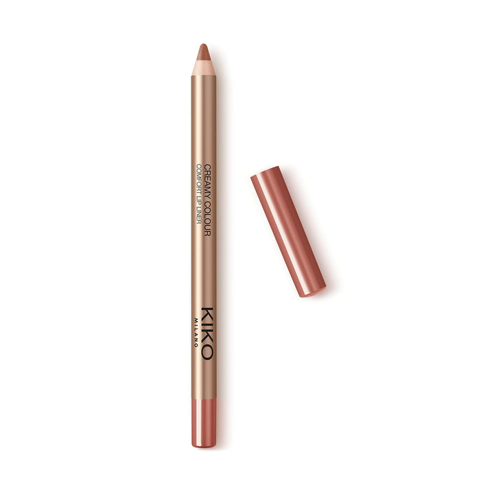 KIKO Milano Creamy Colour Comfort lip liner front packaging showing shade and pencil tip for precise shaping