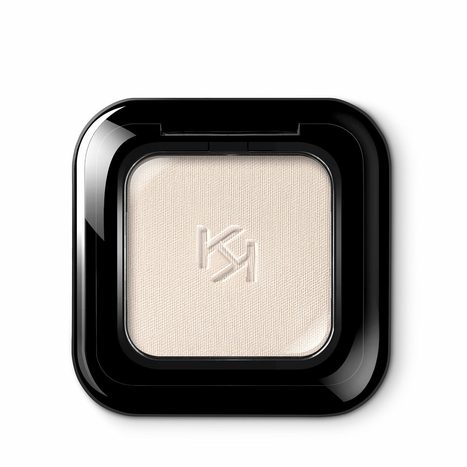 Kiko Milano front packaging showing compact single-pan and shade name for easy selection
