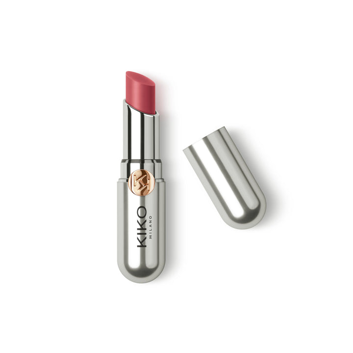 Kiko Milano front packaging showing metallic finish and KK logo for premium appeal