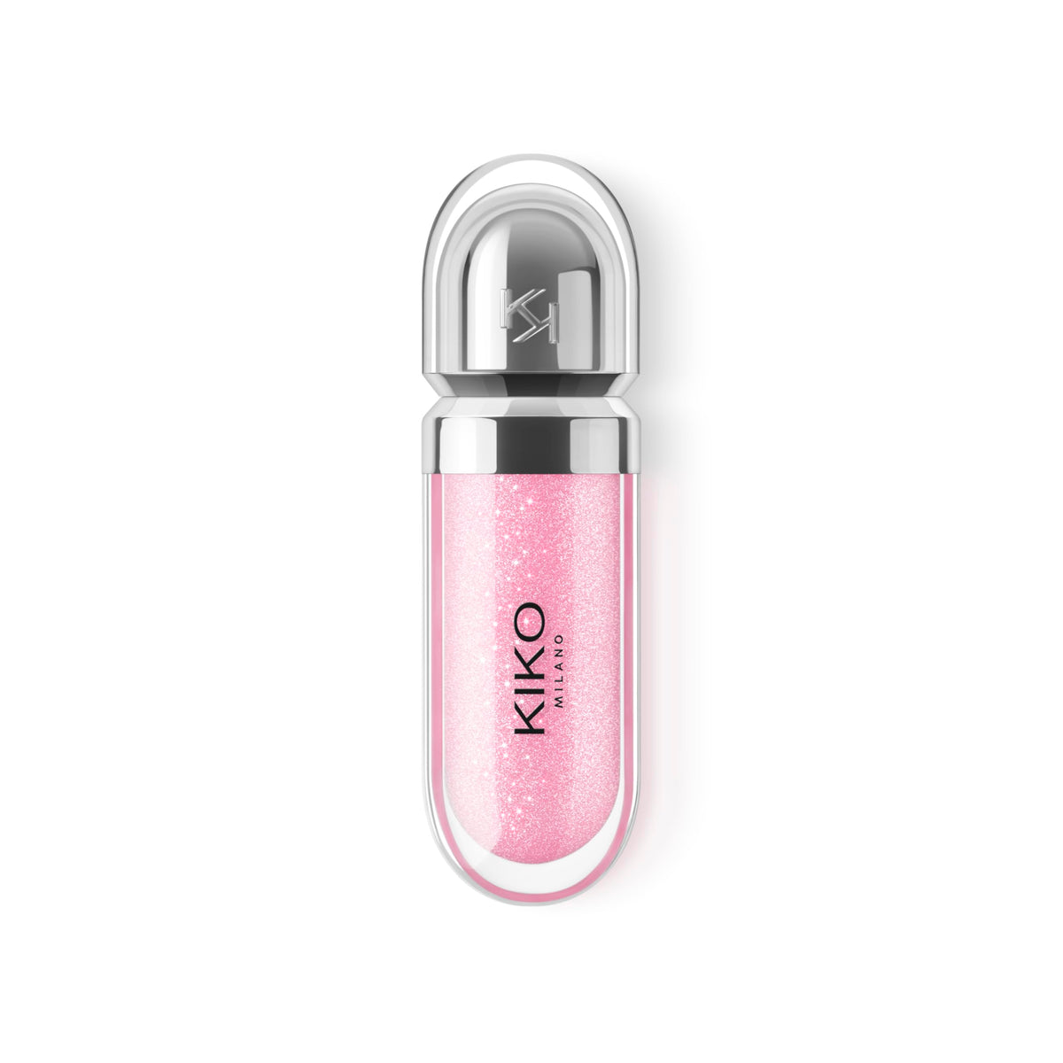 Kiko Milano model wearing gloss highlighting radiant, fuller-looking lips
