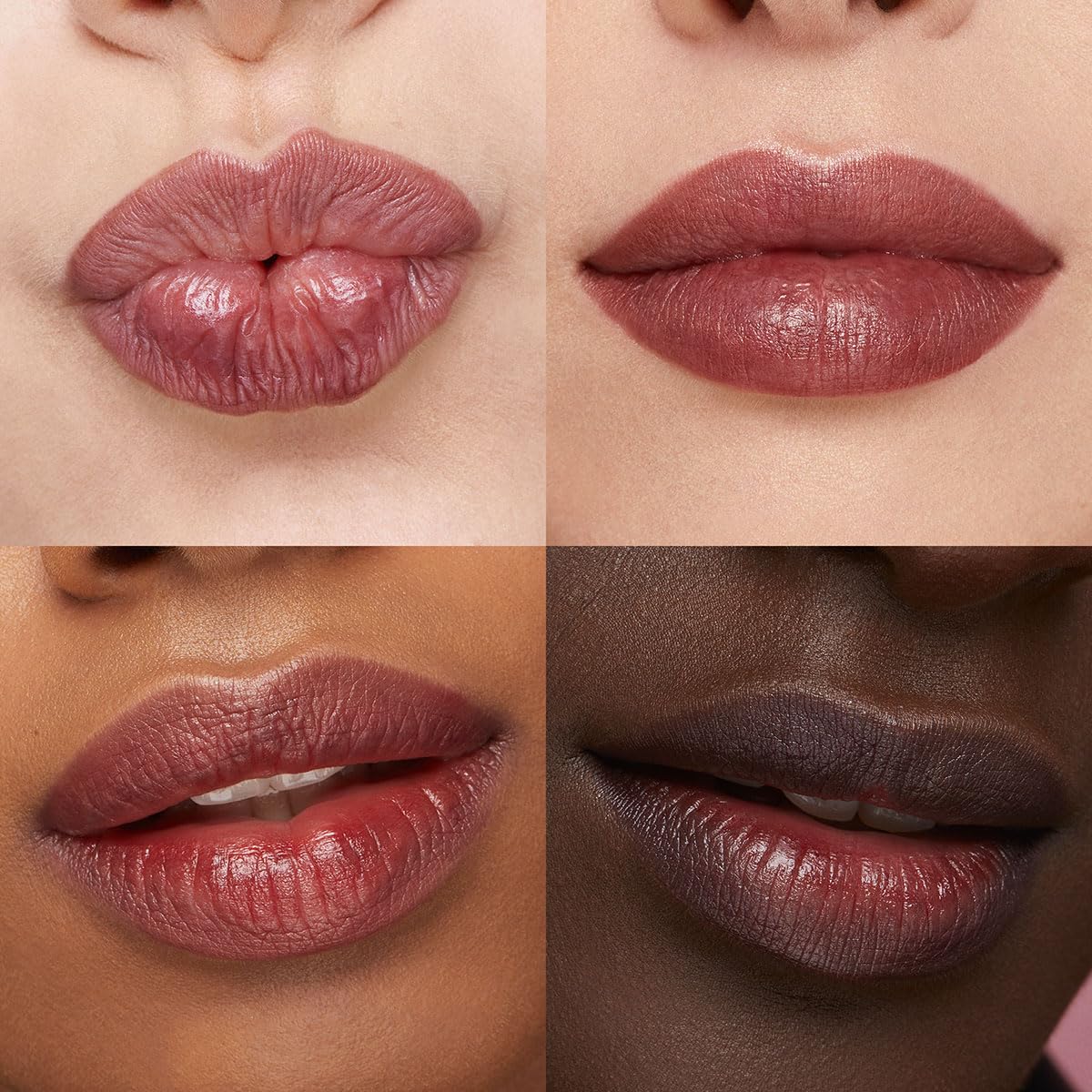 Kiko Milano lip marker applied on model lips demonstrating long-lasting, natural matt finish