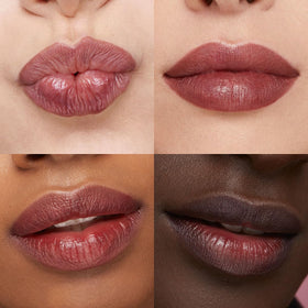 Kiko Milano lip marker applied on model lips demonstrating long-lasting, natural matt finish