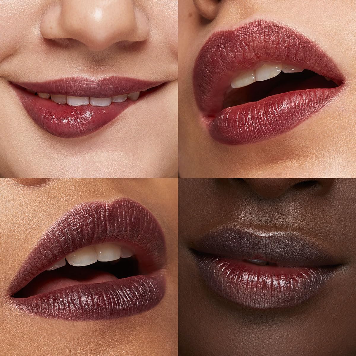 Kiko Milano lip marker swatches and applied lips showing buildable colour payoff