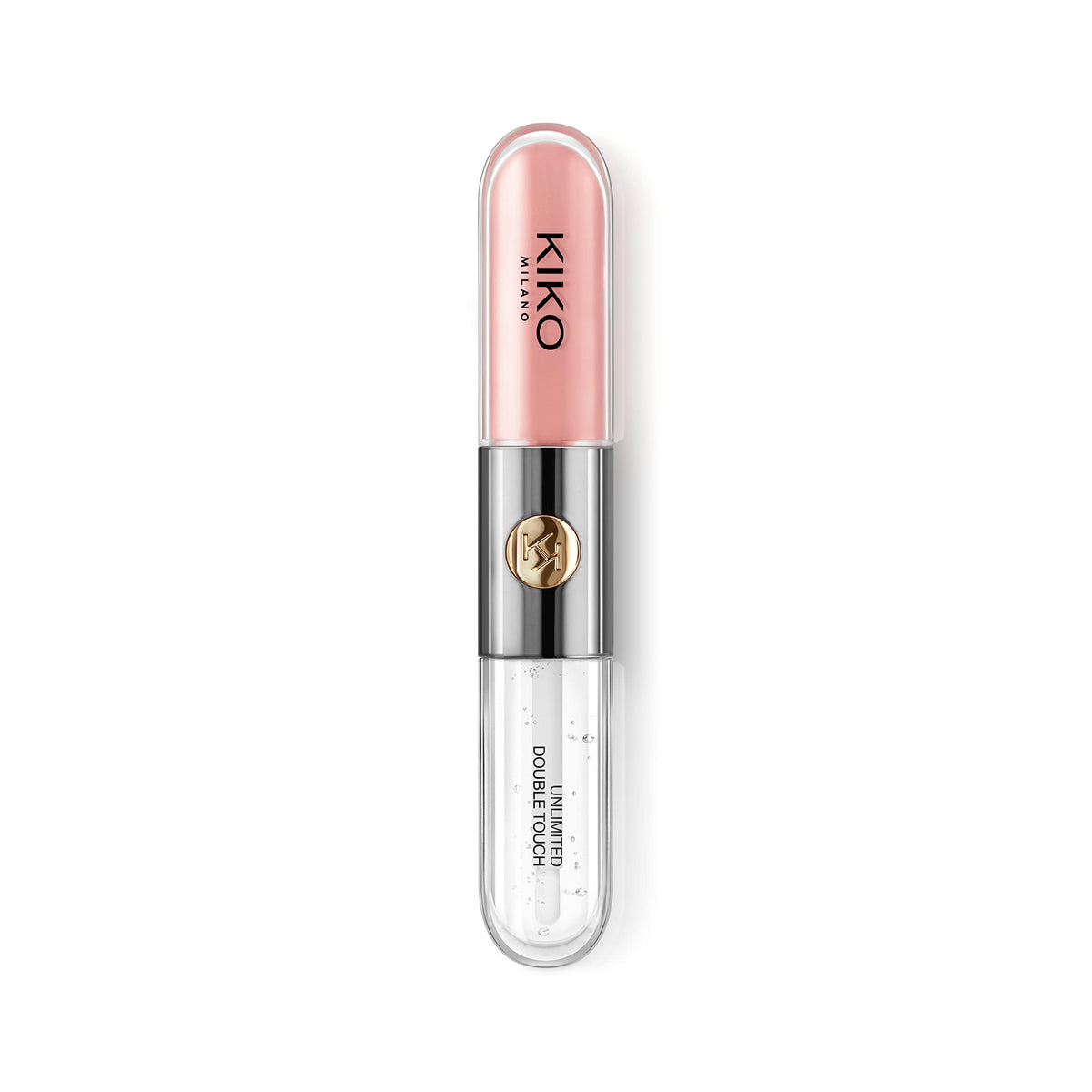 KIKO MILANO base texture close-up showing quick-dry, no-transfer benefit