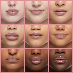 KIKO MILANO gloss texture close-up showing soft shine and hydration benefit