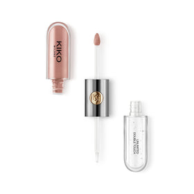 Kiko Milano front packaging showing dual-ended design and KK monogram for easy use