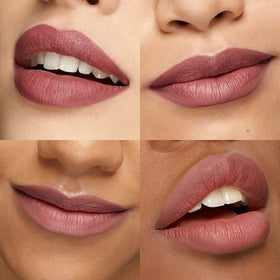 Kiko Milano lipstick in use on model illustrating precise slim application and long-lasting colour