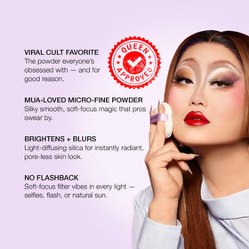 KimChiChic application under eye baking demonstrates crease control