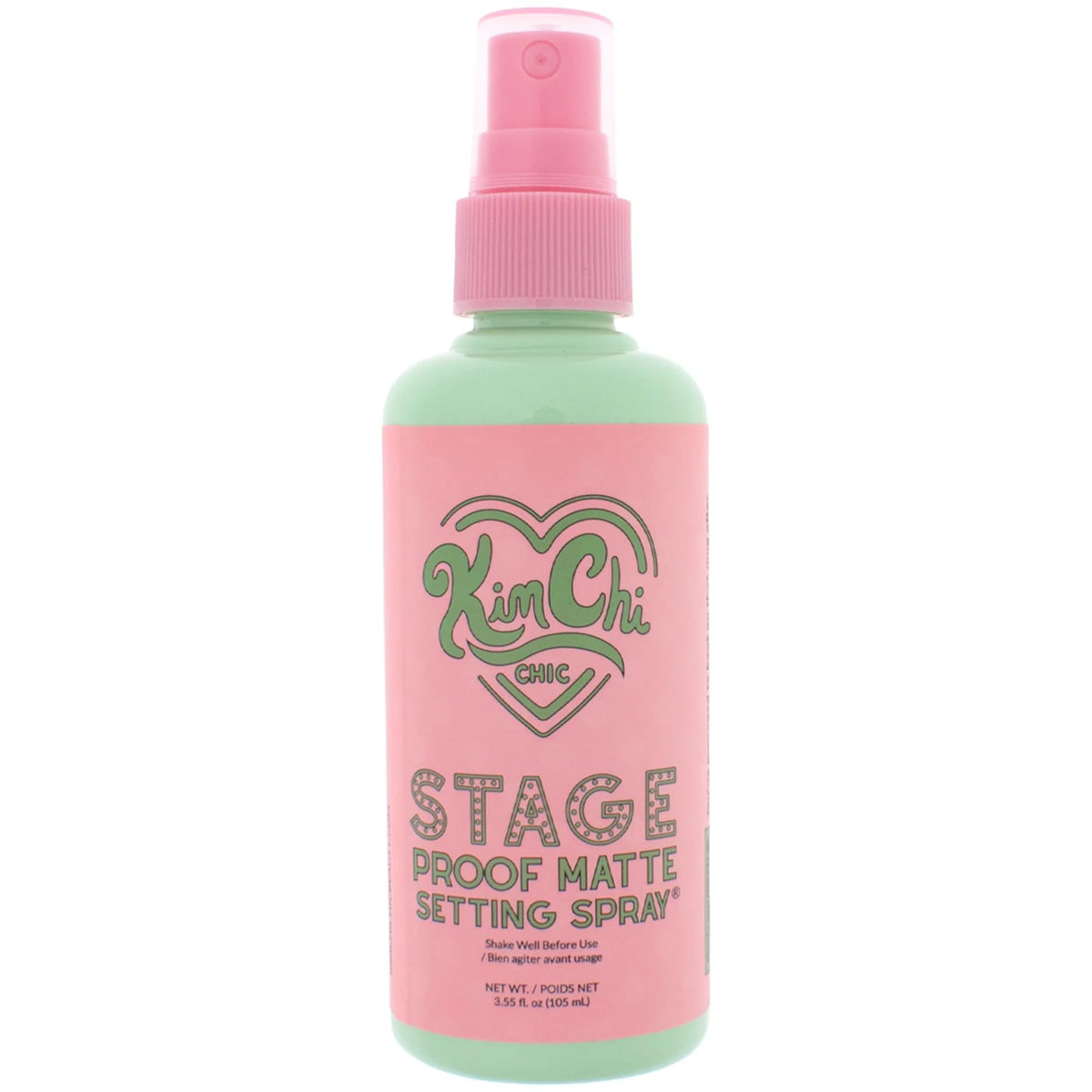 KimChiChic bottle front view showing packaging and matte benefit