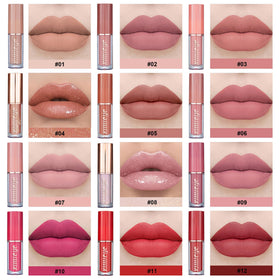 KIMIEYE lipstick applied on model showing long-wear matte look for everyday confidence