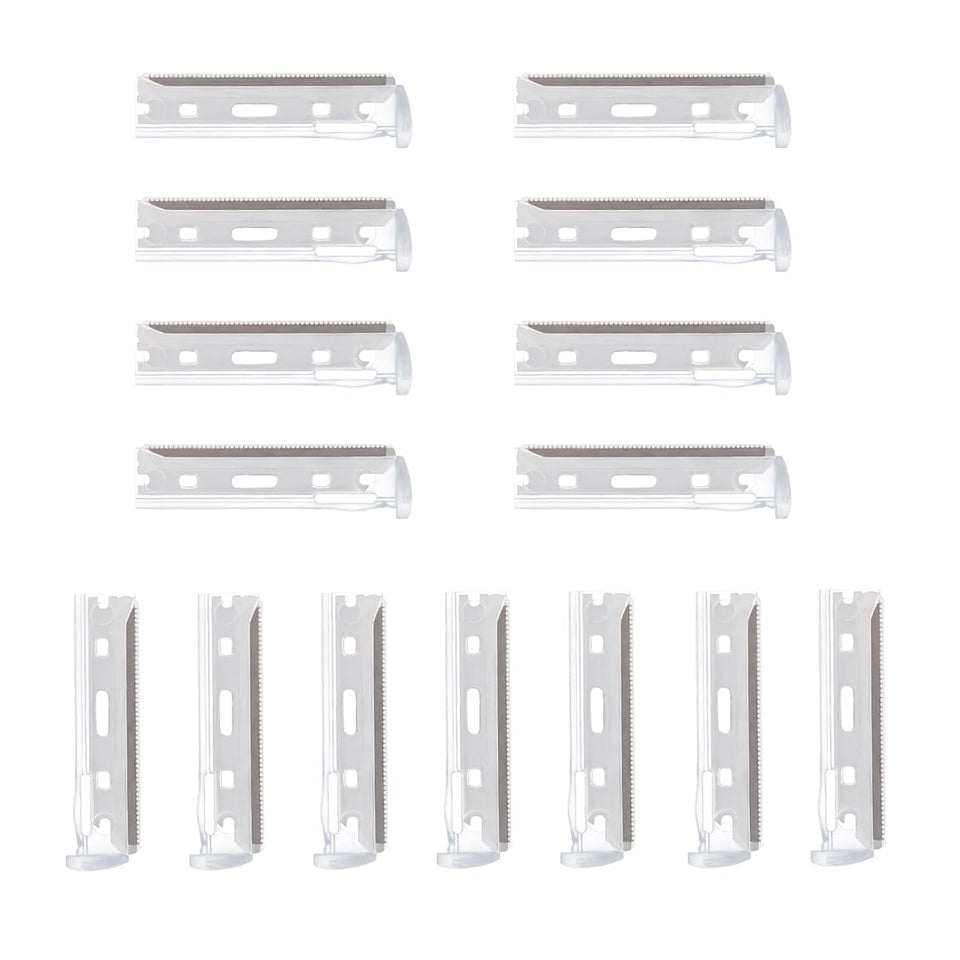 KIMIFACA front view of 15-pack blades showing neat packaging and long-lasting sharpness