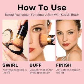 KIMUSE swatch on arm showing coverage and color-correcting benefit