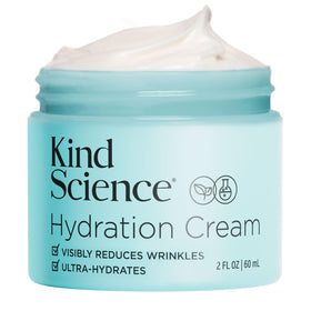 Kind Science jar front view shows clean branding and elegant design benefit: simple daily use