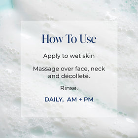 Kind Science before-and-after removing makeup showing clearer skin and gentle cleansing