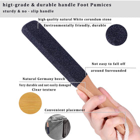 Kinepi in use on softened foot after shower for smoother heels benefit