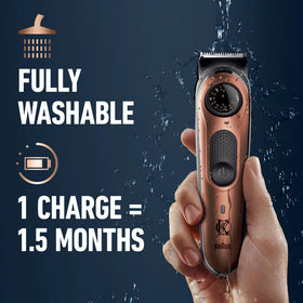 King C. Gillette charger and USB cable showing convenient portable charging for travel readiness