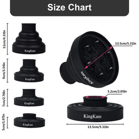 KingKam diffuser held in hand illustrating lightweight portable design