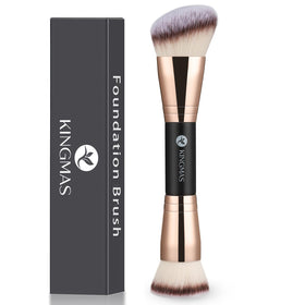 KINGMAS double-ended brush front view showing both heads for versatile application