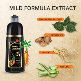 KINGMING applied to dry hair for quick gray coverage benefit