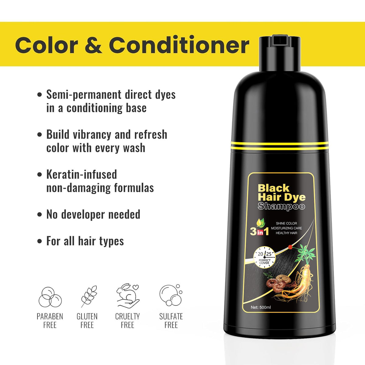 Applying Kingming with disposable gloves for clean tinting and fast coverage