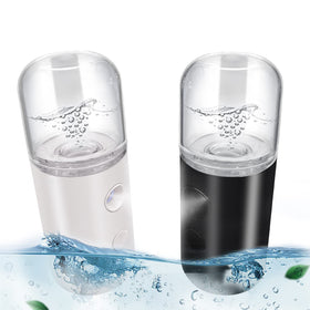 Kingsmile black mister front view showing sleek portable design and easy use