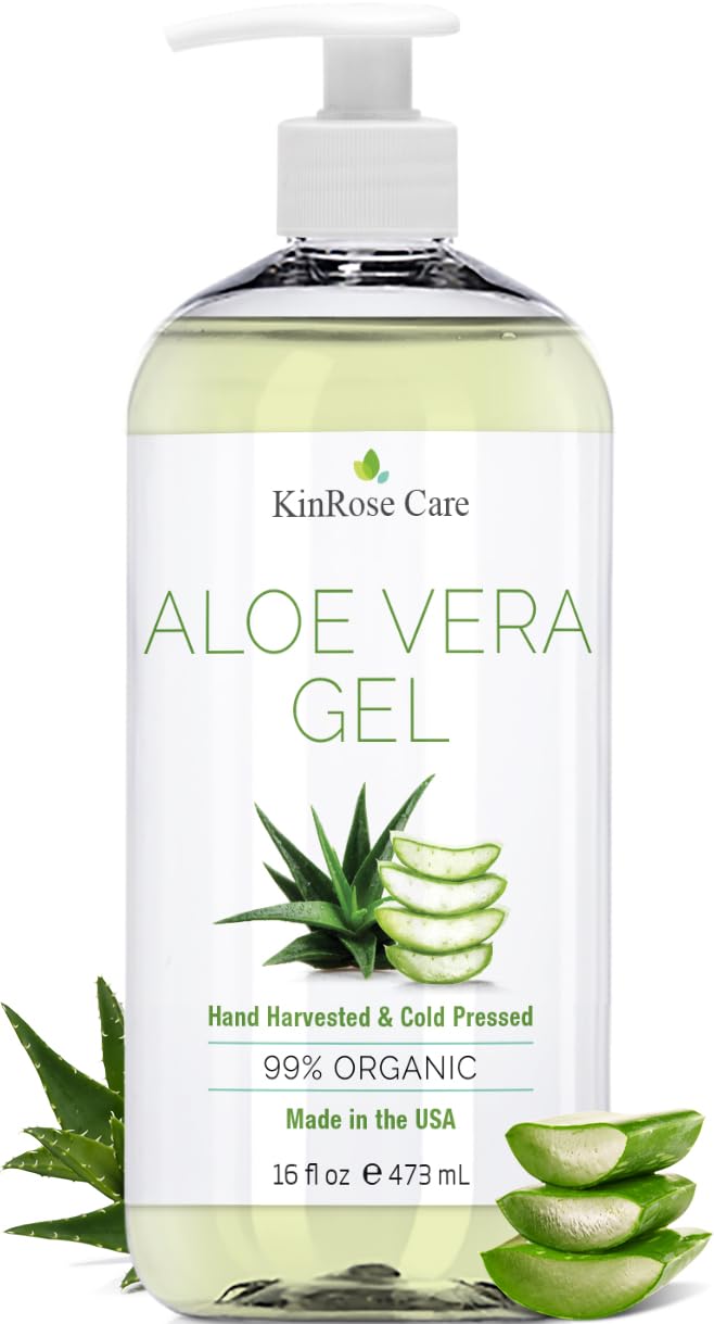 KinRose Care front packaging showing 16oz bottle and label, clear benefit visible