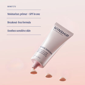 Kinship Self Reflect texture close-up highlighting smooth hydration