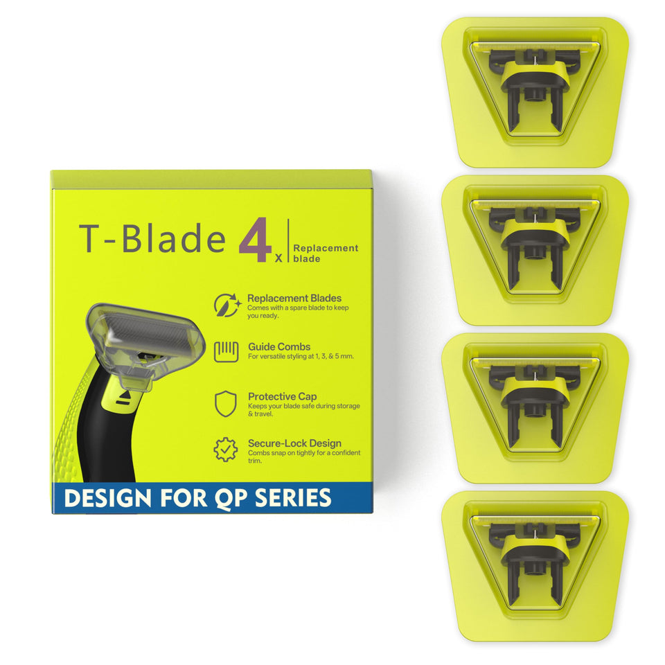 KIONCARE four replacement heads front view showing complete kit benefit