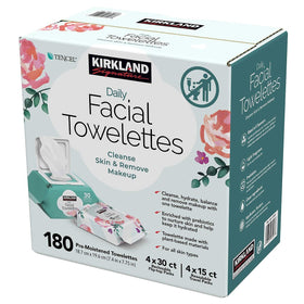 Kirkland Signature wipe texture close-up highlighting softness and effective cleansing surface