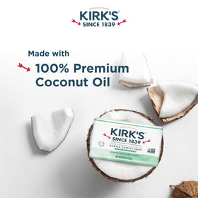 Kirk's side label displaying ingredients list and transparency for informed, safer use