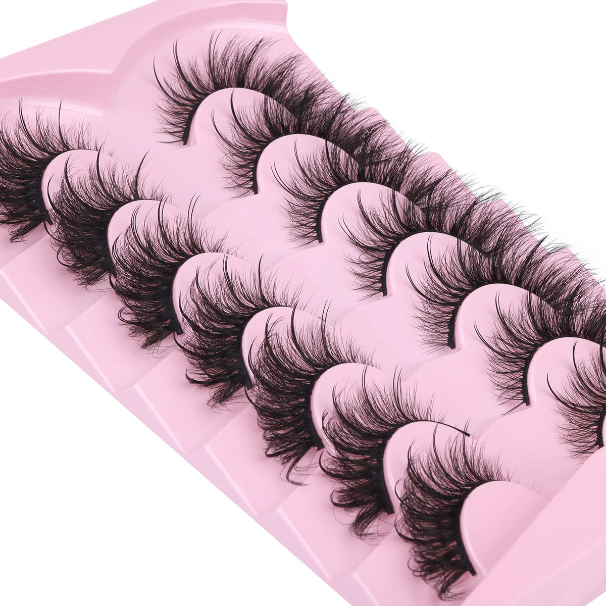 Kiromiro application step-by-step in hand demonstrating easy strip-lash placement