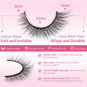 Kiromiro cotton band detail, thin band for comfortable long wear