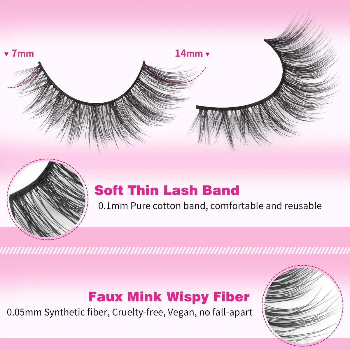 Kiromiro cotton band detail demonstrating thin band comfort and invisible finish