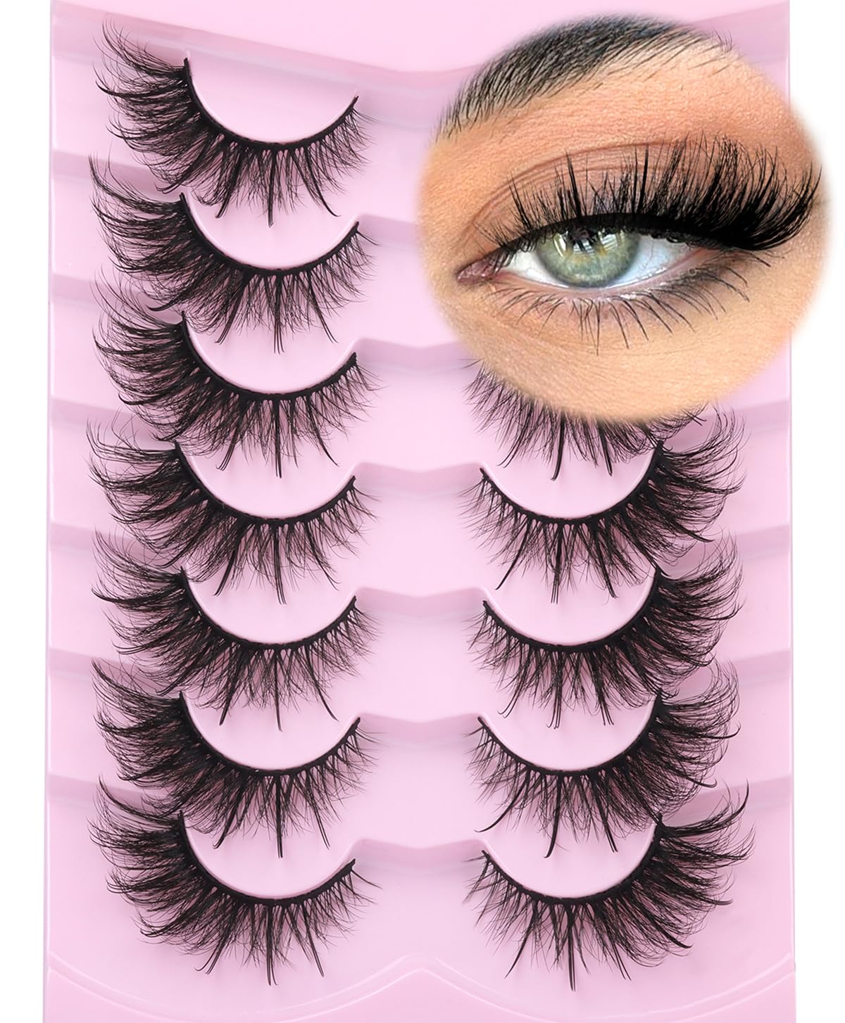 Kiromiro front packaging showing fox eye lashes and style label benefit visibility