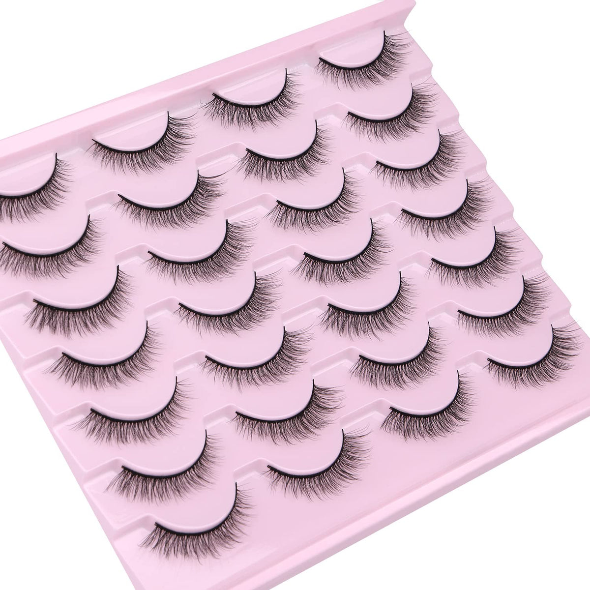 Kiromiro lashes applied on eye, natural lift and subtle volume benefit