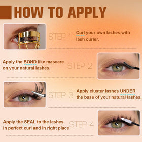 Kiromiro thin band detail blending seamlessly with natural lashes
