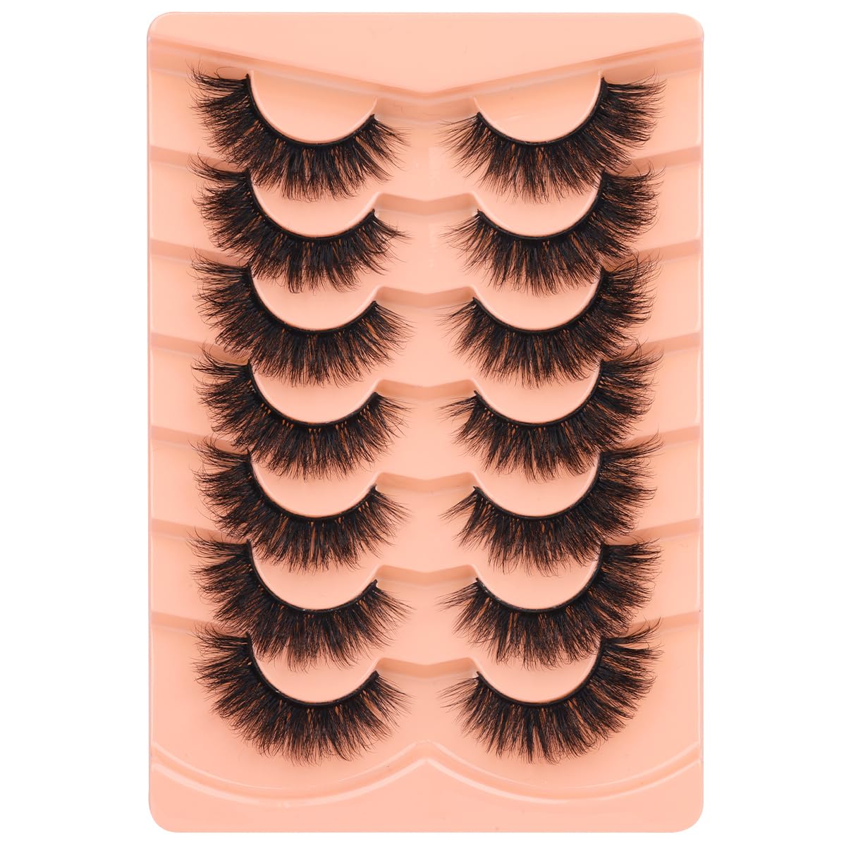 Kiromiro lash strip on hand displaying true 18mm length
