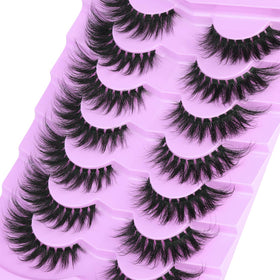 Kiromiro lashes applied on model demonstrating fox eye lift