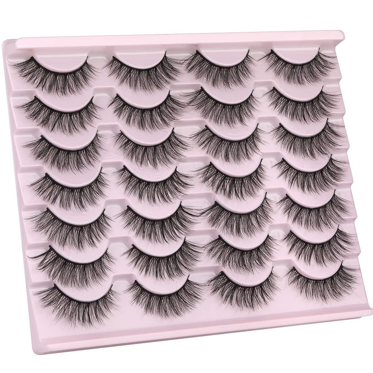 Kiromiro lashes worn by model offering subtle lifted natural benefit