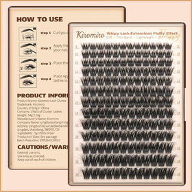 Kiromiro length comparison 10-18mm illustrating customizable volume options