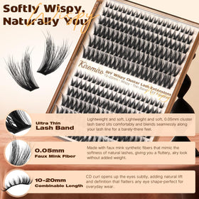 Kiromiro lifestyle image of daytime makeup featuring fluffy lashes