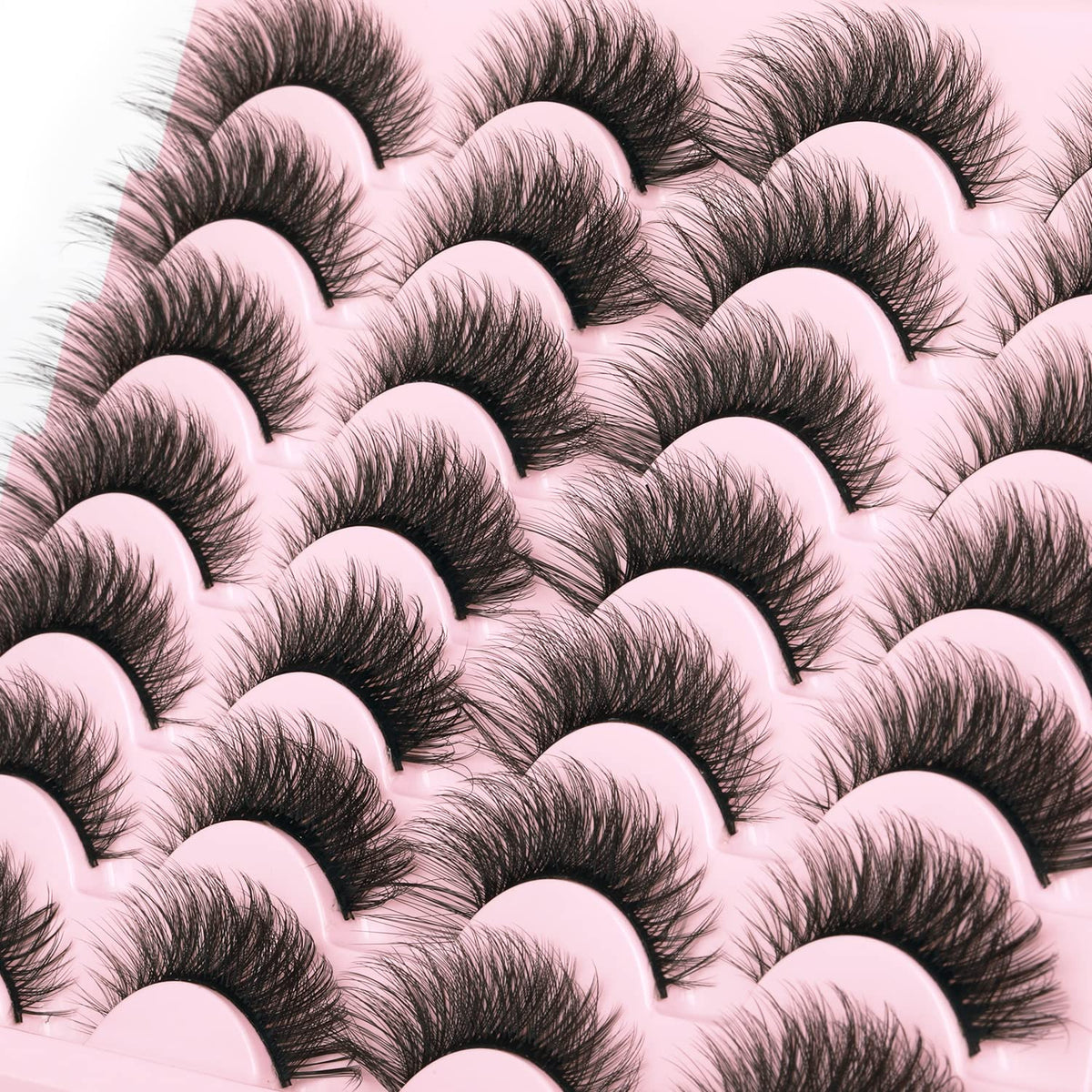 Kiromiro lashes next to ruler showing 14mm length for scale