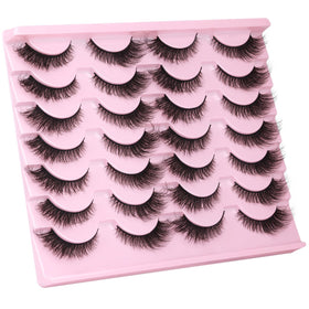 Kiromiro lashes stored in clear case preserving shape